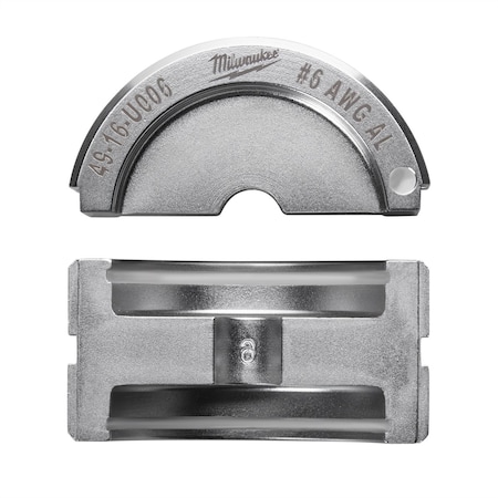 Milwaukee Tool #6 Aluminum U Style Die 49-16-U006